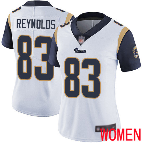 Los Angeles Rams Limited White Women Josh Reynolds Road Jersey NFL Football #83 Vapor Untouchable